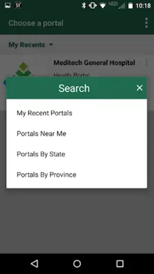 MEDITECH MHealth android App screenshot 14