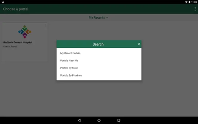 MEDITECH MHealth android App screenshot 4